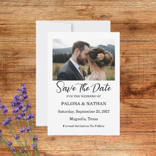 Reserve A Data Fotos de Casamento com Script Moderno Salvar a Dat