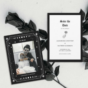 Reserve A Data Fotos de Casamento de Halloween