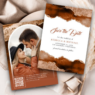 Reserve A Data Fotos de Casamento em Mármore Ágata Terracota Lara