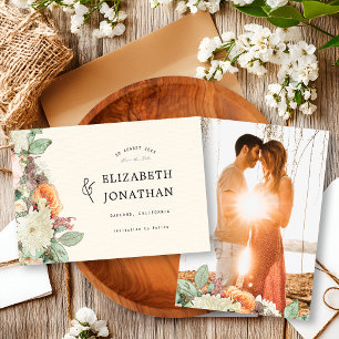 Reserve A Data Fotos Florais de Eucalipto e Rosas para Casamento