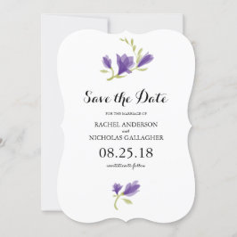 Reserve A Data Fragrante Freesia Petals | Salvar a data