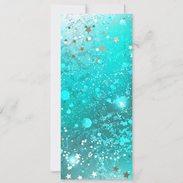 Reserve A Data Fundo do Mint Turquoise Foil (Frente)