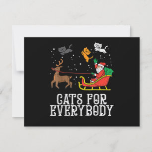 Reserve A Data Gatos Para Todos Natal Gato Engraçado Mulheres Pap