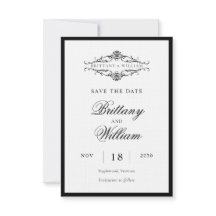 [GAZELLE] Casamento Monocromático Elegante Preto e