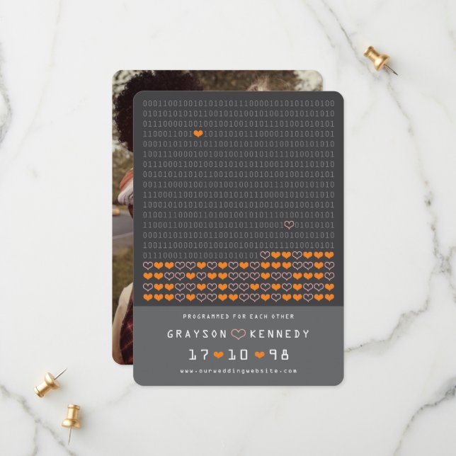 Reserve A Data Geek Programado Para Amar Código Binário Salva A D (Frente/Verso In Situ)