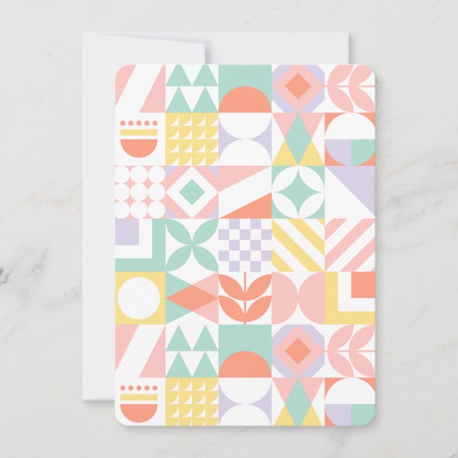 Reserve A Data geométrico 32 (Frente)