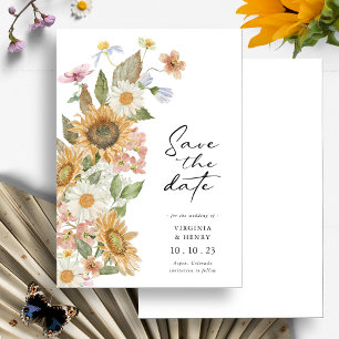 Reserve A Data Girassol Salvar a Data