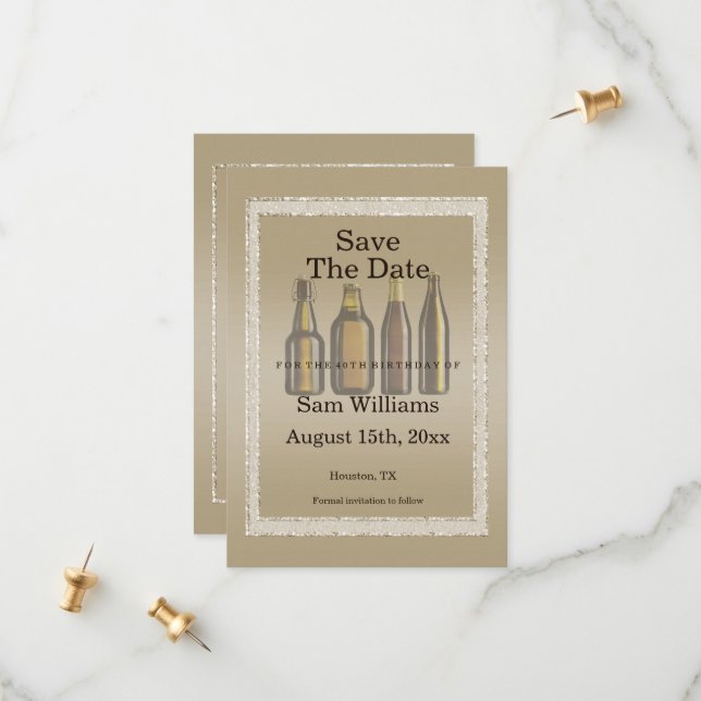 Reserve A Data Glitters Brown & Birthday Beers (Frente/Verso In Situ)