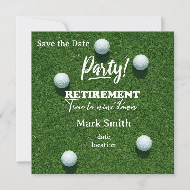 Reserve A Data Golf  retirement for golfer  (Frente)