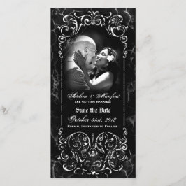 Reserve A Data Gótico Vitoriano Spooky Personalizado Salve a Data