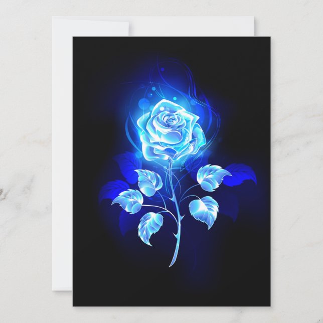 Reserve A Data Gravação de Rosa Azul (Frente)
