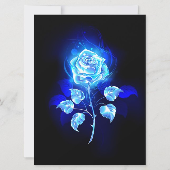 Reserve A Data Gravação de Rosa Azul (Frente)