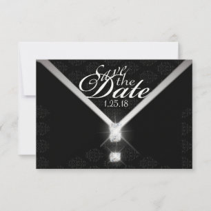 Reserve A Data Gravação Preta Salvar a Data