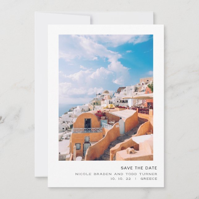 Reserve A Data Grécia Salve a Data (Frente)