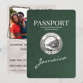 Reserve A Data Green Jamaica Passport Salvar a data