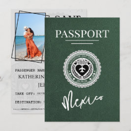 Reserve A Data Green Mexico Passport Salvar a data