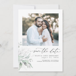Reserve A Data Greenered Silver Deixa Boho Salvar A Foto Da Data