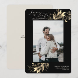 Reserve A Data Greenerescência desbotada para trás e Casamento de