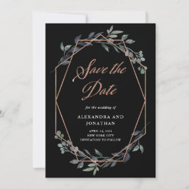 Reserve A Data Greenery Geo Black | ROSA DOURADO