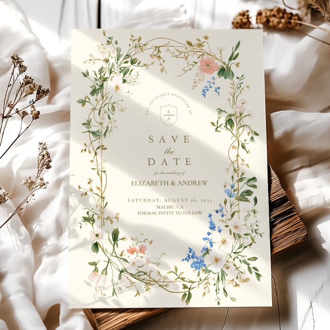 Reserve A Data Greenery Woodland Fern Wedding (Criador carregado)