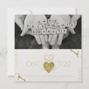 Reserve A Data Guardar a Data Claddagh Gold