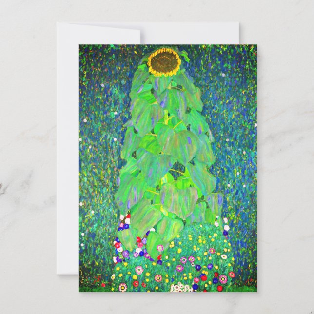 Reserve A Data Gustav Klimt Sunflower (Frente)