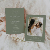 HARMONY Sage Green Wedding Photo