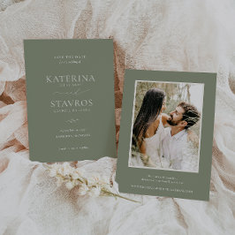 Reserve A Data HARMONY Sage Green Wedding Photo