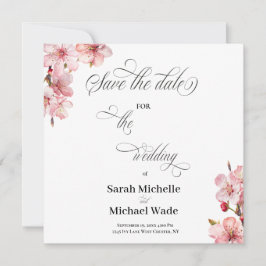 Reserve A Data Hawthrone Calligraphy Script Save the date