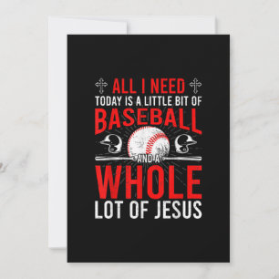 Reserve A Data Hoje Preciso De Basebol... Muito De Jesus Baseball