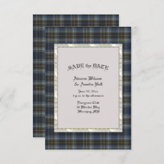 Reserve A Data Holyrood Scottish Tartan com Pearl Frame