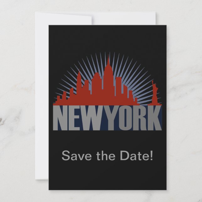 Reserve A Data Horizonte de Nova York (Frente)