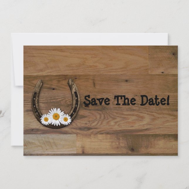 Reserve A Data Horsferes Wedding Save The Date (Salvar data) (Frente)