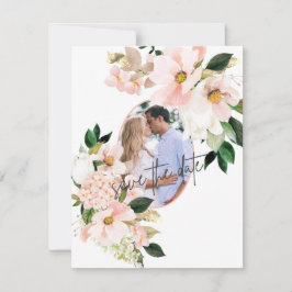 Reserve A Data Hortênsias Rosas Tulipas Brancas Foto Casamento