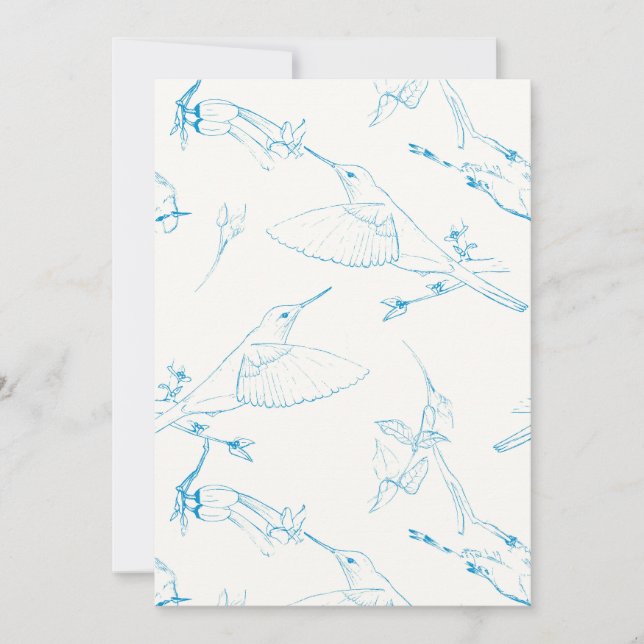 Reserve A Data Hummingbirds Pattern (Frente)