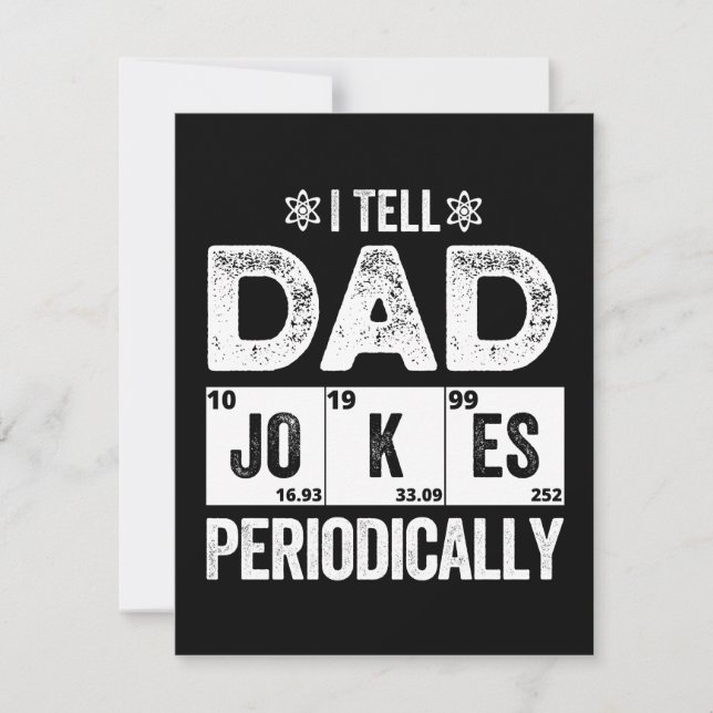 Reserve A Data I Tell Dad Jokes Periodically (Frente)