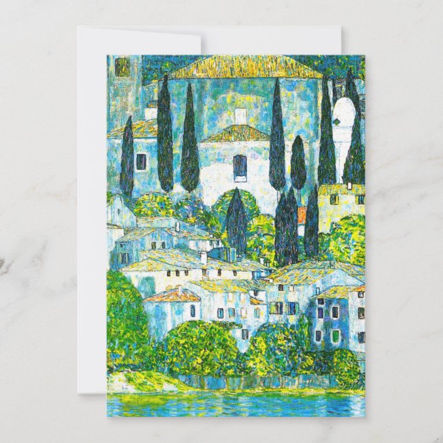 Reserve A Data Igreja de Cassone Gustav Klimt (Frente)