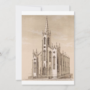 Reserve A Data Igreja de São Nicolau Antiga Nova York Desenho