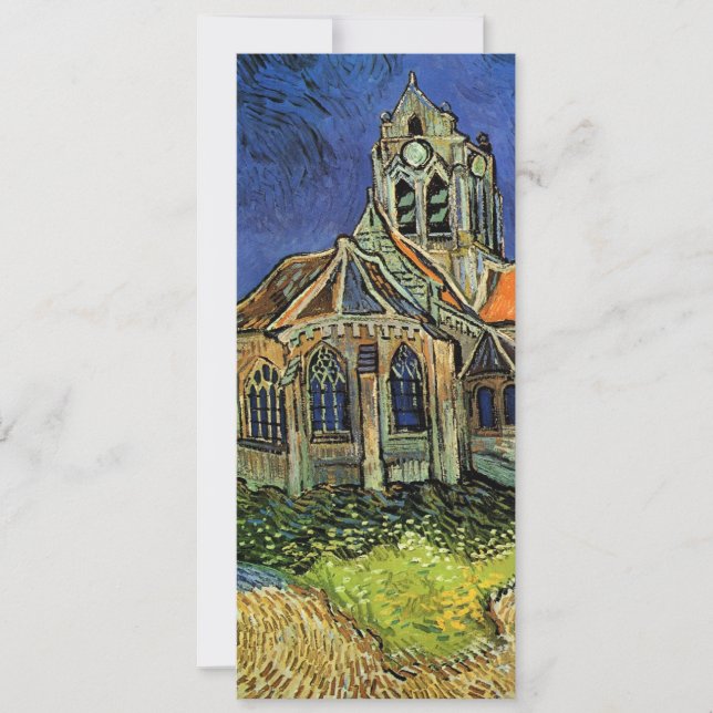 Reserve A Data Igreja em Auvers pelo Casamento Vincent van Gogh (Frente)