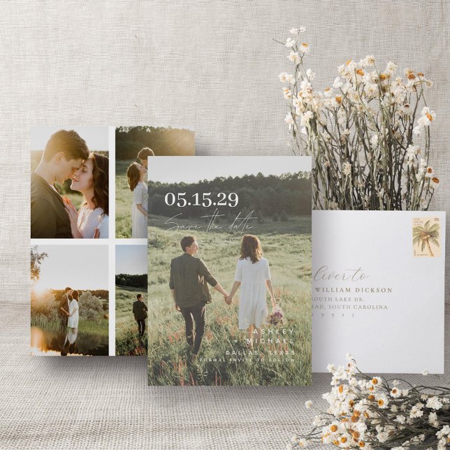 Reserve A Data Imagem 5 do Elegant Overlay Modern Script (Save the Date!)