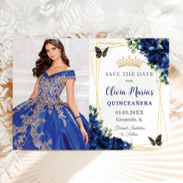 Reserve A Data Imagem das Borboletas da Quinceañera Blue