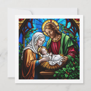 Reserve A Data imagem de vidro manchado de cristal da família Hol