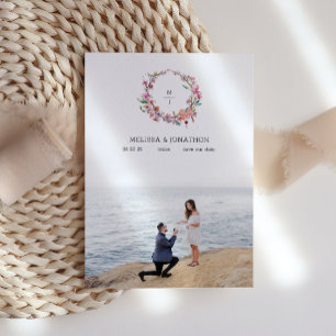 Reserve A Data Imagem Floral do Flor de Cereja Rosa Salva A Data