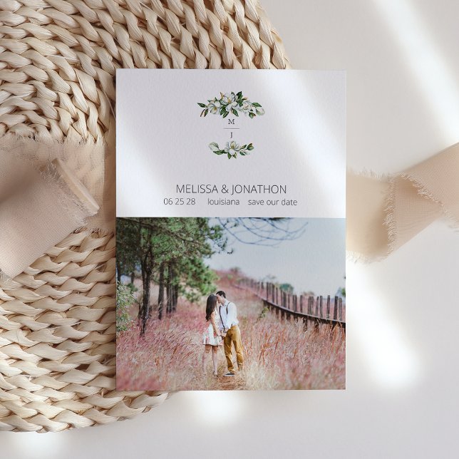 Reserve A Data Imagem Russa Floral da Magnolia Branca (Criador carregado)