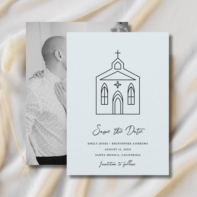 Reserve A Data Indo para a Capela Foto Casamento  (Criador carregado)
