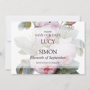 Reserve A Data Isabella II, Elegant vintage rosas franceses