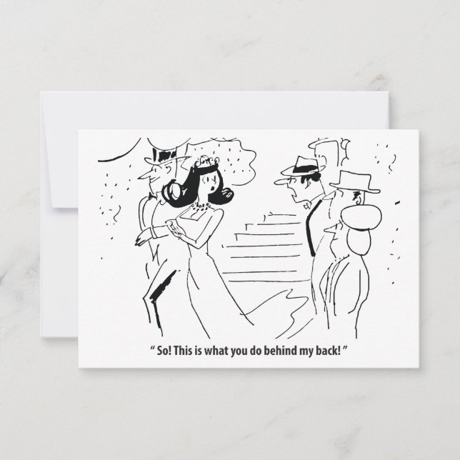 Reserve A Data Isto é o que você faz nas minhas costas, engraçado (Frente)