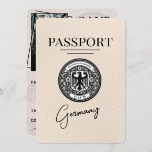 Reserve A Data Ivory Germany Passaporte, Exceto Data