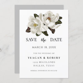 Reserve A Data Ivory Magnolia floresce