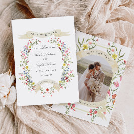 Reserve A Data Jardim de Casamento Floral Whimsical